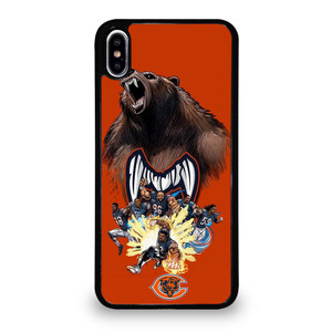 CHICAGO BEARS SQUAD iPhone XS Max Case Cover CHICAGO BEARS SQUAD iPhone XS Max Case Cover
