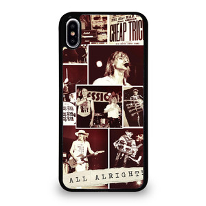 CHEAP TRICK BAND COLLAGE iPhone XS Max Case Cover CHEAP TRICK BAND COLLAGE iPhone XS Max Case Cover