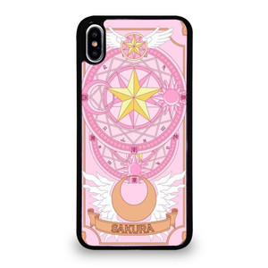 CARDCAPTOR SAKURA iPhone XS Max Case Cover CARDCAPTOR SAKURA iPhone XS Max Case Cover
