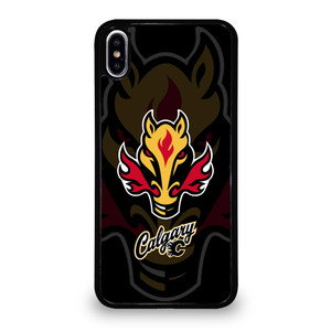 CALGARY FLAMES LOGO iPhone XS Max Case Cover CALGARY FLAMES LOGO iPhone XS Max Case Cover