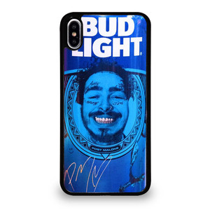 BUD LIGHT BEER POST MALONE iPhone XS Max Case Cover BUD LIGHT BEER POST MALONE iPhone XS Max Case Cover