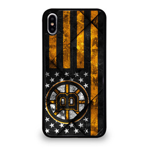 BOSTON BRUINS BLACK AND GOLD iPhone XS Max Case Cover