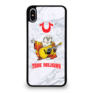 BIG BUDDHA TRUE RELIGION MARBLE iPhone XS Max Case Cover