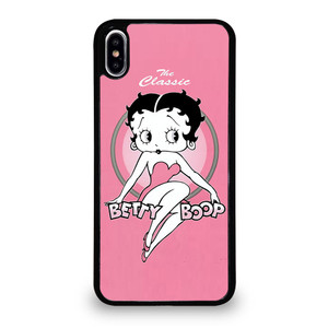 BETTY BOOP PINK iPhone XS Max Case Cover