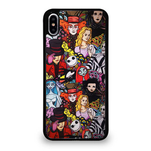 BEETLEJUICE TIM BURTON COLLAGE iPhone XS Max Case Cover BEETLEJUICE TIM BURTON COLLAGE iPhone XS Max Case Cover