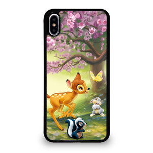 BAMBI DEER FRIENDS iPhone XS Max Case Cover
