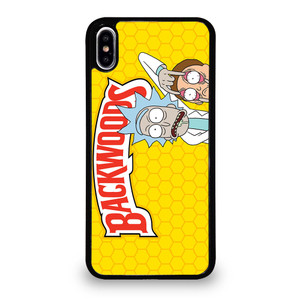 BACKWOODS RICK AND MORTY iPhone XS Max Case Cover