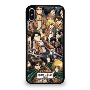 ATTACK ON TITAN ALL CHARACTER iPhone XS Max Case Cover