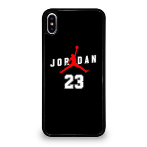 AIR JORDAN BLACK iPhone XS Max Case Cover