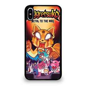 AGGRETSUKO CARTOON SERIES iPhone XS Max Case Cover AGGRETSUKO CARTOON SERIES iPhone XS Max Case Cover