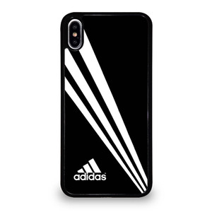 ADIDAS STRIPE BLACK iPhone XS Max Case Cover