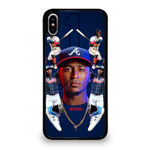 ACUNA JR ATLANTA BRAVES FACE iPhone XS Max Case Cover ACUNA JR ATLANTA BRAVES FACE iPhone XS Max Case Cover