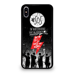 5 SECONDS OF SUMMER 3 iPhone XS Max Case Cover