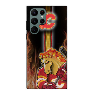 CALGARY FLAMES MASCOT Samsung Galaxy S22 Ultra Case Cover CALGARY FLAMES MASCOT Samsung Galaxy S22 Ultra Case Cover