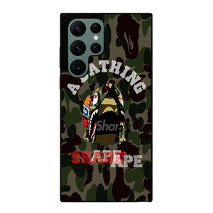 BAPE SHARK CAMO Samsung Galaxy S22 Ultra Case Cover BAPE SHARK CAMO Samsung Galaxy S22 Ultra Case Cover