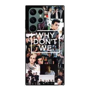 WHY DON'T WE ONLY Samsung Galaxy S22 Ultra Case Cover WHY DON'T WE ONLY Samsung Galaxy S22 Ultra Case Cover