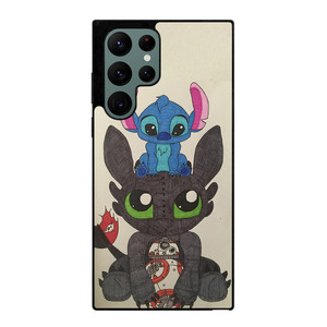 TOOTHLESS AND STITCH Samsung Galaxy S22 Ultra Case Cover TOOTHLESS AND STITCH Samsung Galaxy S22 Ultra Case Cover