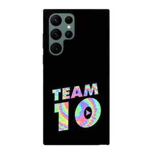 TEAM 10 TIE DYE Samsung Galaxy S22 Ultra Case Cover TEAM 10 TIE DYE Samsung Galaxy S22 Ultra Case Cover