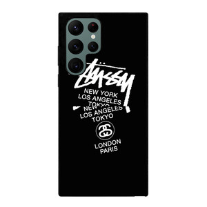 STUSSY METROPOLITAN Samsung Galaxy S22 Ultra Case Cover STUSSY METROPOLITAN Samsung Galaxy S22 Ultra Case Cover