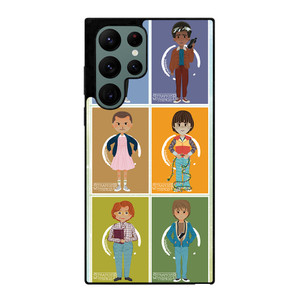 STRANGER THINGS CHARACTERS 3 Samsung Galaxy S22 Ultra Case Cover