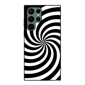 SPIRAL BLACK Samsung Galaxy S22 Ultra Case Cover