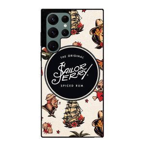 SAILOR JERRY PATTERN Samsung Galaxy S22 Ultra Case Cover SAILOR JERRY PATTERN Samsung Galaxy S22 Ultra Case Cover