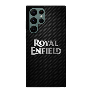 ROYAL ENFIELD CARBON LOGO Samsung Galaxy S22 Ultra Case Cover
