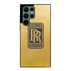 ROLLS ROYCE LOGO GOLD Samsung Galaxy S22 Ultra Case Cover