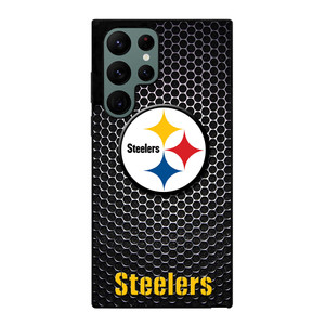 PITTSBURGH STEELERS METAL Samsung Galaxy S22 Ultra Case Cover PITTSBURGH STEELERS METAL Samsung Galaxy S22 Ultra Case Cover
