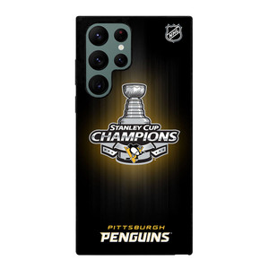 PITTSBURGH PENGUINS STANLEY CHAMPIONS Samsung Galaxy S22 Ultra Case Cover