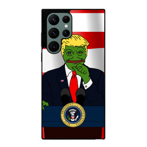PEPE THE SMUG FROG DONALD TRUMP Samsung Galaxy S22 Ultra Case Cover