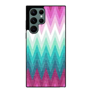 OMBRE PASTEL CHEVRON PATTERN 2 Samsung Galaxy S22 Ultra Case Cover