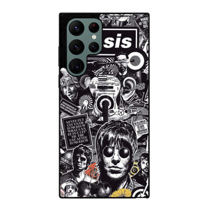 OASIS BAND COLLAGE Samsung Galaxy S22 Ultra Case Cover OASIS BAND COLLAGE Samsung Galaxy S22 Ultra Case Cover