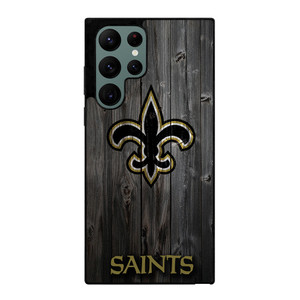 NEW ORLEANS SAINTS WOODEN Samsung Galaxy S22 Ultra Case Cover