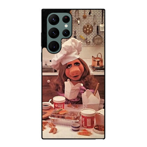 MUPPETS MISS PIGGY KITCHEN Samsung Galaxy S22 Ultra Case Cover