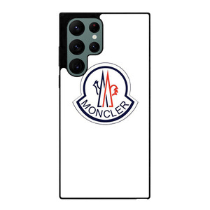 MONCLER LOGO WHITE Samsung Galaxy S22 Ultra Case Cover MONCLER LOGO WHITE Samsung Galaxy S22 Ultra Case Cover