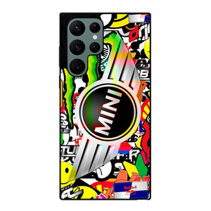 MINI COOPER STICKER BOMB Samsung Galaxy S22 Ultra Case Cover MINI COOPER STICKER BOMB Samsung Galaxy S22 Ultra Case Cover