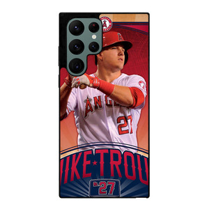 MIKE TROUT LOS ANGELES ANGELS 27 Samsung Galaxy S22 Ultra Case Cover MIKE TROUT LOS ANGELES ANGELS 27 Samsung Galaxy S22 Ultra Case Cover