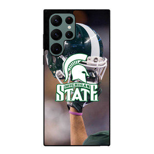 MICHIGAN STATE SPARTANS Samsung Galaxy S22 Ultra Case Cover MICHIGAN STATE SPARTANS Samsung Galaxy S22 Ultra Case Cover