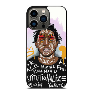 KENDRICK LAMAR FACE ART iPhone 13 Pro Case Cover