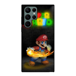 MARIO BROSS FIRE Samsung Galaxy S22 Ultra Case Cover MARIO BROSS FIRE Samsung Galaxy S22 Ultra Case Cover