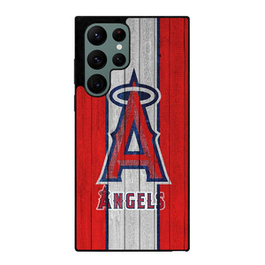 LOS ANGELES ANGELS WOODEN LOGO Samsung Galaxy S22 Ultra Case Cover LOS ANGELES ANGELS WOODEN LOGO Samsung Galaxy S22 Ultra Case Cover