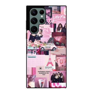 LITTLE MIX PINK COLLAGE Samsung Galaxy S22 Ultra Case Cover LITTLE MIX PINK COLLAGE Samsung Galaxy S22 Ultra Case Cover