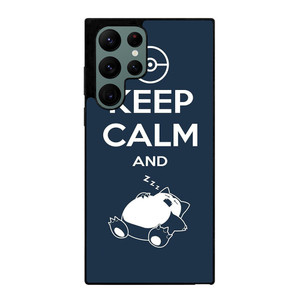 KEEP CALM SNORLAX Samsung Galaxy S22 Ultra Case Cover KEEP CALM SNORLAX Samsung Galaxy S22 Ultra Case Cover