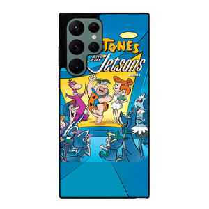 JETSONS MEET FLINTSTONES Samsung Galaxy S22 Ultra Case Cover