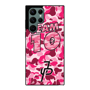 JAKE PAUL TEAM 10 PINK CAMO Samsung Galaxy S22 Ultra Case Cover