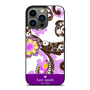 KATE SPADE FLOWER ART iPhone 13 Pro Case Cover