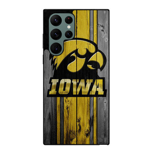 IOWA HAWKEYES WOODEN Samsung Galaxy S22 Ultra Case Cover IOWA HAWKEYES WOODEN Samsung Galaxy S22 Ultra Case Cover