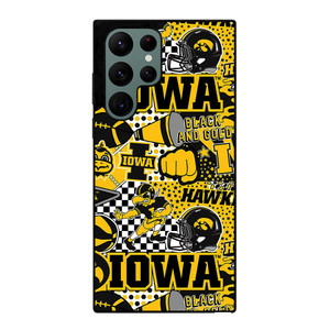 IOWA HAWKEYES COLLAGE Samsung Galaxy S22 Ultra Case Cover IOWA HAWKEYES COLLAGE Samsung Galaxy S22 Ultra Case Cover