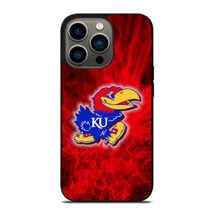 KANSAS JAYHAWKS LOGO iPhone 13 Pro Case Cover